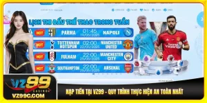 nạp tiền tại VZ99